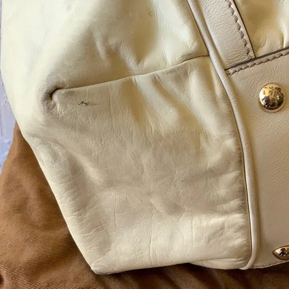 Gucci cream leather handbag - Picture 14 of 16